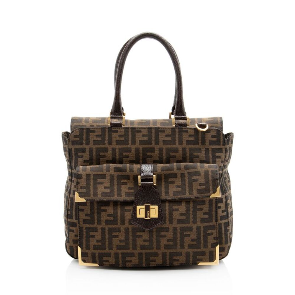 Fendi Vintage Zucca Classico No. 3 Shopping Tote